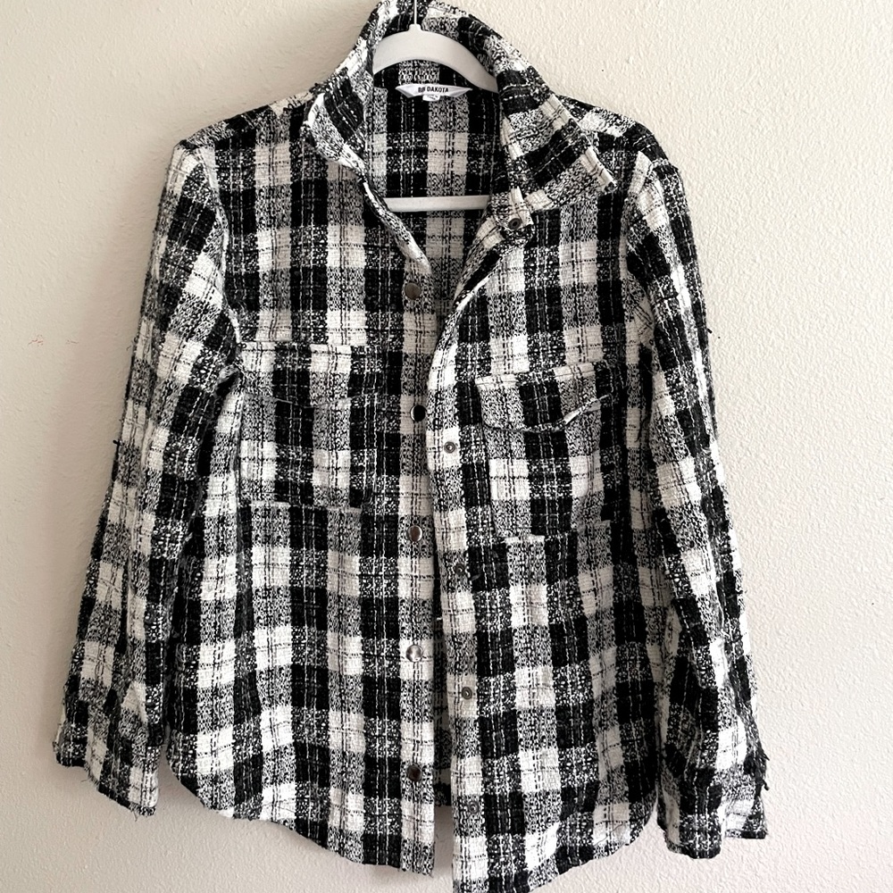 Bb Dakota Flannel Button Down - image 1